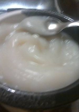 Una foto de Postre de maicena