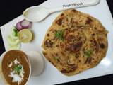 दाल मखनी लच्छा पराठा(dal makhani lachha paratha recipe in hindi)