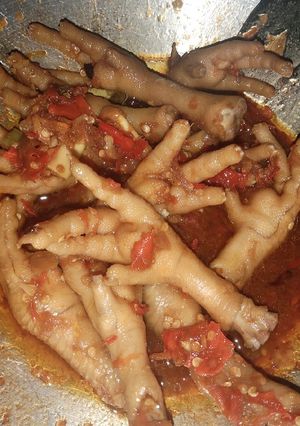 Foto resep Ceker mercon pedas