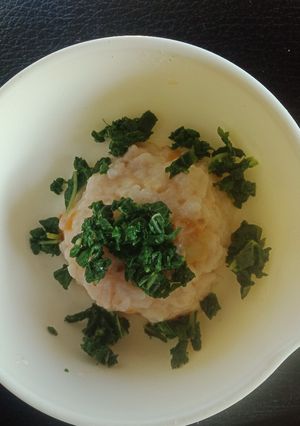 Foto resep Nasi tim udang tomat 1tahun+