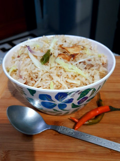 A picture of Cabbage Rice.