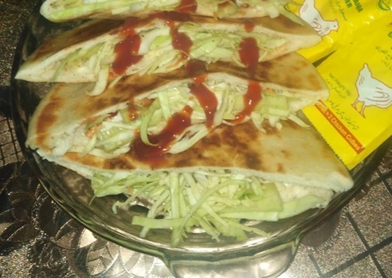 Simple Way to Prepare Award-winning #Pita with chicken sandwich