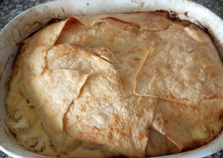 Empanada de carne sin harina