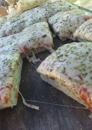 Una foto de Pizza Casera económica
