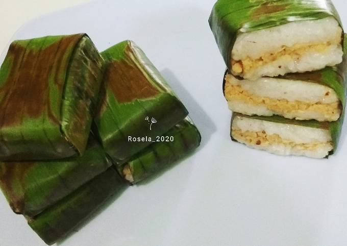 Lemper Bakar isi Ayam