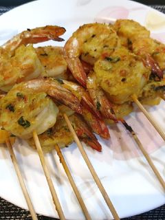 Foto resep Sate Udang