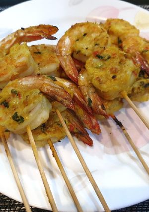 Foto resep Sate Udang