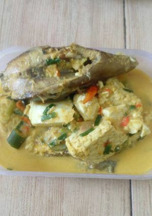 Foto resep Mangut ikan tongkol asap