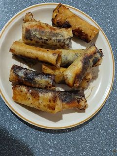Foto resep Lumpia pisang coklat keju