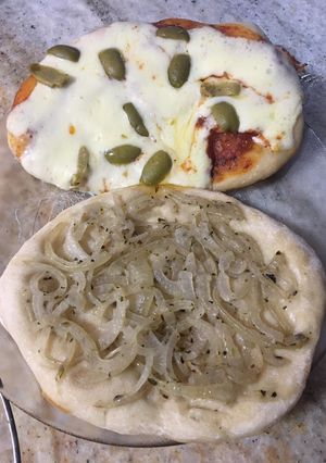 Una foto de Pizzetas con levadura levex Masa Madre