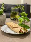Vegan Hummus Wrap