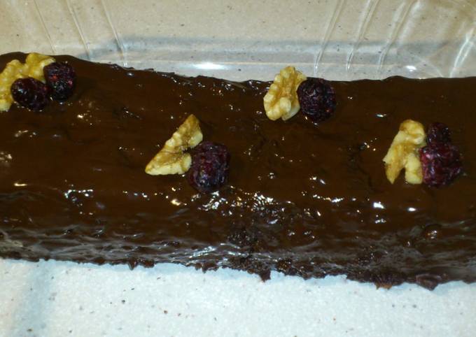 Tarta de chocolate y nueces, sin harina (microondas) Receta de Mónica Royo-  Cookpad