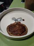 Tortitas de avena y fruta