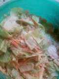 Ensalada de lechuga y zanahoria