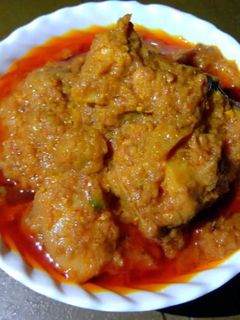 বোনলেস চিকেন কষা (Boneless chicken kosha recipe in Bengali) রেসিপির প্রধান ছবি