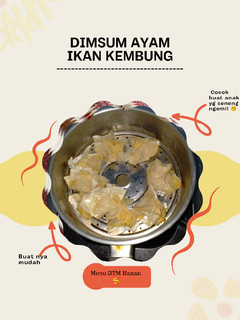 Foto resep (MPASI) Dimsum ayam ikan kembung