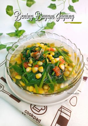 Foto resep Bening Bayam Jagung 🌽