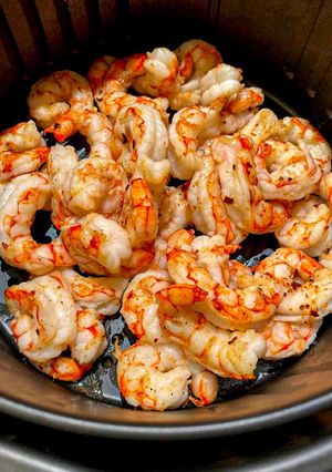 Una foto de Gambas airfryer