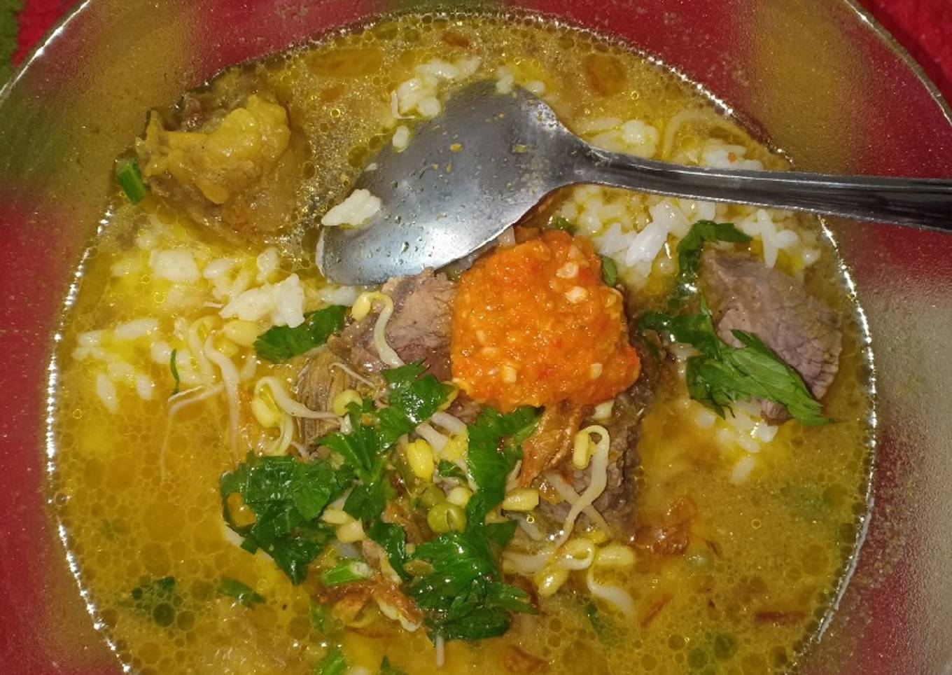 Soto Daging Kuah Kuning