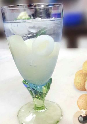 Foto resep Es agar" longan (lengkeng)