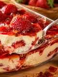 Morango do Amor Cremoso na Travessa Fácil e Irresistível