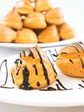 Profiterol vaníliás krémmel, glutén és tejmentesen