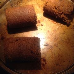 A picture of Boston brown bread.