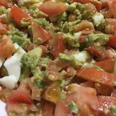 Una foto de Ensalada de tomate
