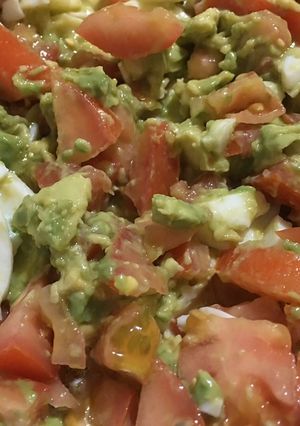 Una foto de Ensalada de tomate