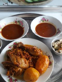 عکسی از دستور آبگوشت مرغ