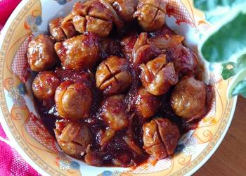 Masakan Unik Bakso Asam Manis Ala Warteg