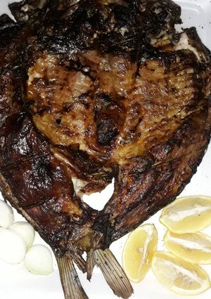 صورة لوصفة سمك شوي😋 الغده اليوم 😋 اممم