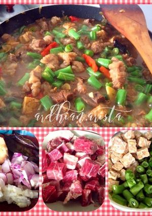 Foto resep Asem-Asem Daging dan Buncis