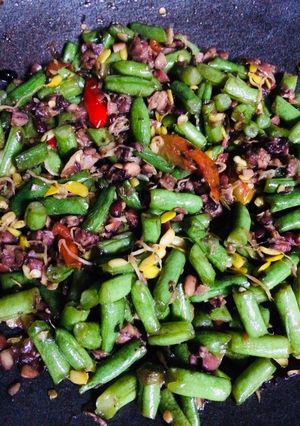 Foto resep Tumis Buncis Tempe Hitam