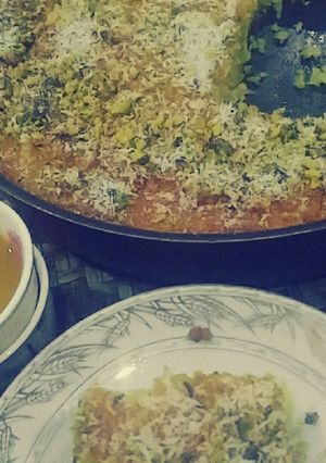 صورة لوصفة بسبوسة الاوريو