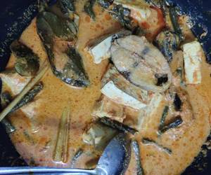 Resep Terbaik Gulai Ikan tongkol campur tahu dan kacang panjang Lezat Mantap
