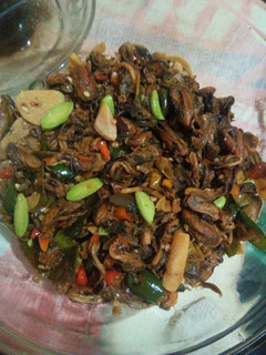Foto resep Tumis kerang Kupang pete cabe ijo