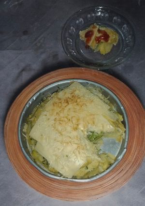 Foto resep Brokoli Kentang Panggang Lumer