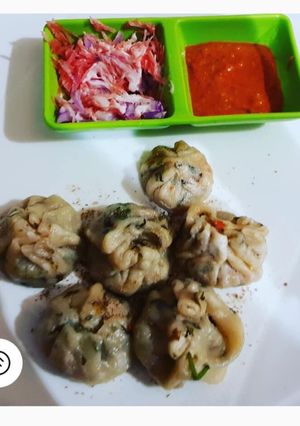 A picture of Indian style momo.