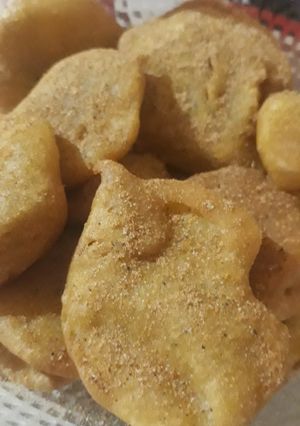 A picture of Potatoes pakora_#cookpadramadan 1stweek.