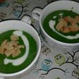 Sopa crema de espinaca