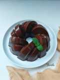 Puding Santan Coklat