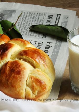 Hình của món Yogurt bread (bánh mì sữa chua).