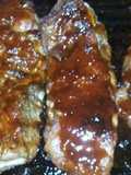 Costillitas de cerdo a la barbacoa