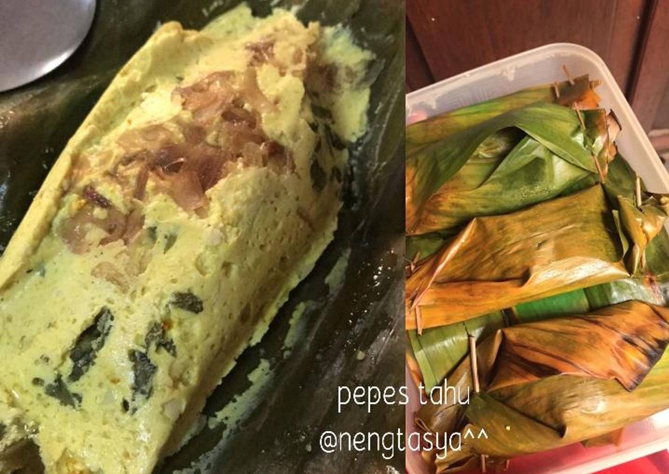 Pepes Tahu Rumahan