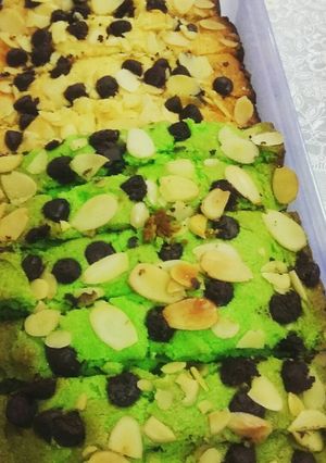 Foto resep Cake tape keju almond