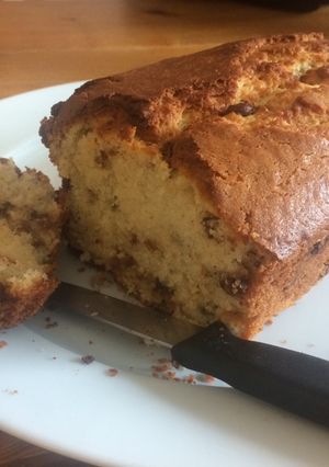 A picture of Chocolate Chip Loaf Cake.