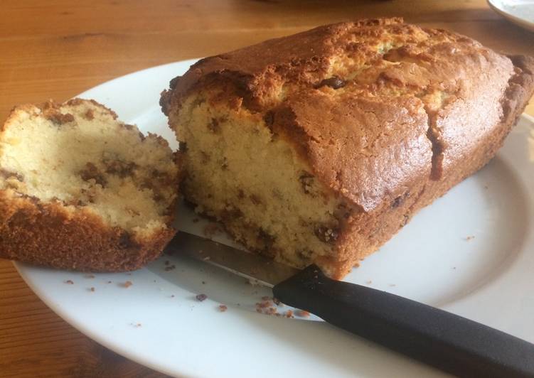 Simple Way to Make Speedy Chocolate Chip Loaf Cake