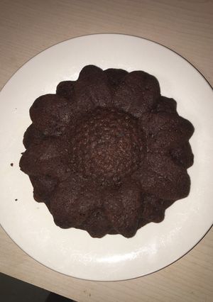 Una foto de Brownie de chocolate