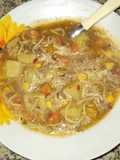 Guiso de fideo entrefino